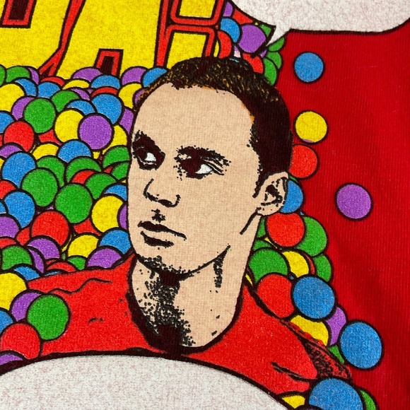 The Big Bang Theory Bazinga Sheldon Red Graphic Tee CW22 Ripple Junction Medium - Picture 7 of 8
